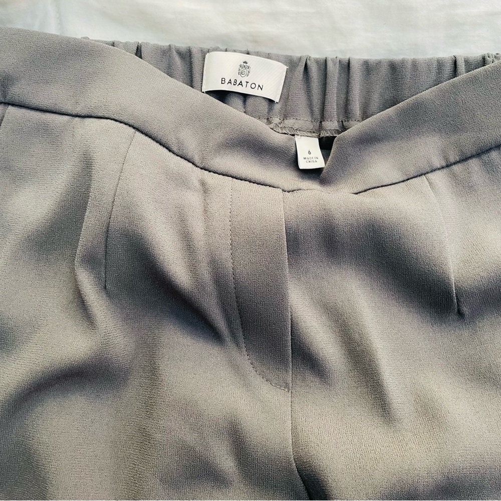 Babaton Charcoal Cropped Pant